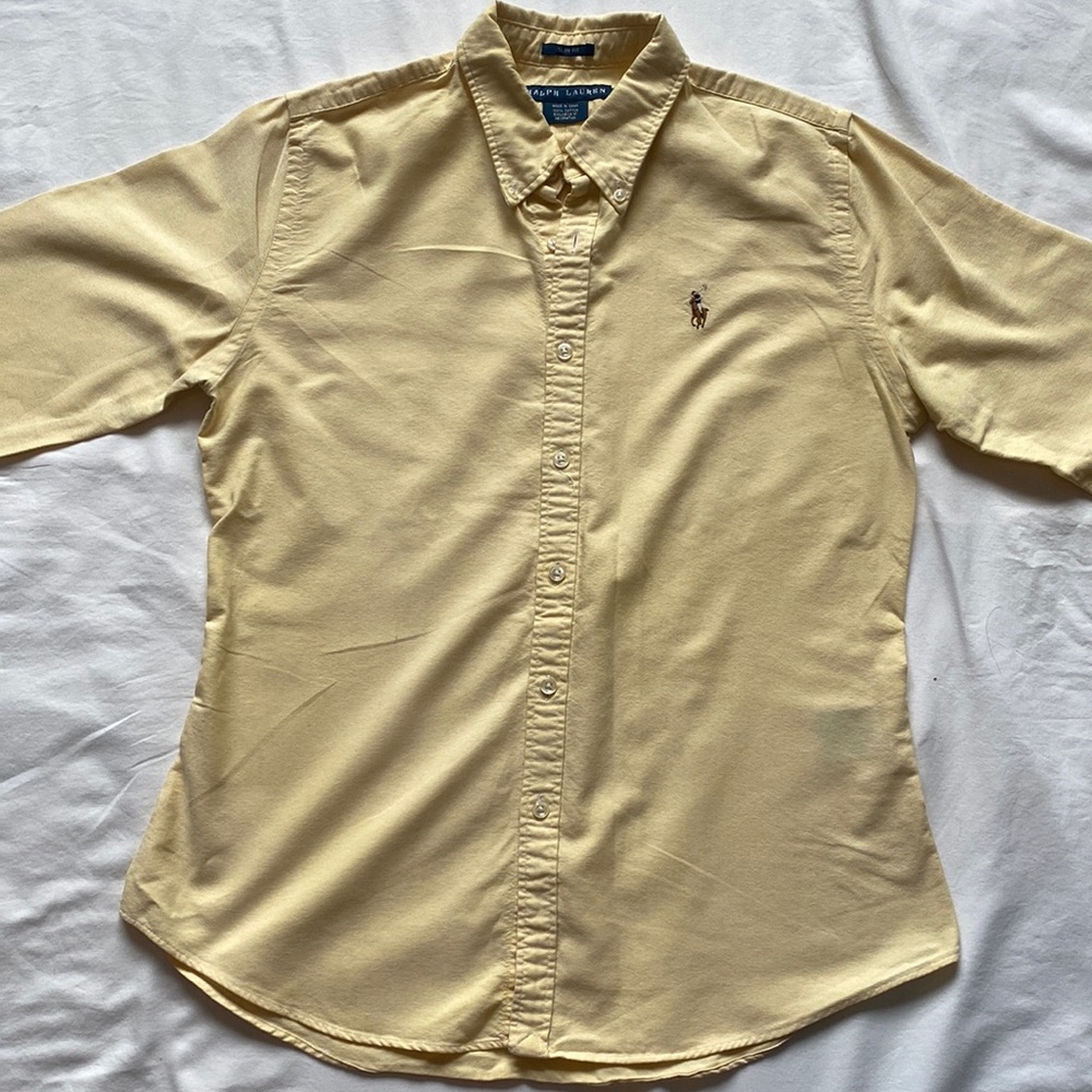 Ralph Lauren Women's Slim Fit Button Down